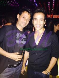Mastizaade Tusshar Kapoor in a party recently
