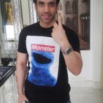 Mastizaade lead actor Tusshar ‏Kapoor picture after he got inked for voting