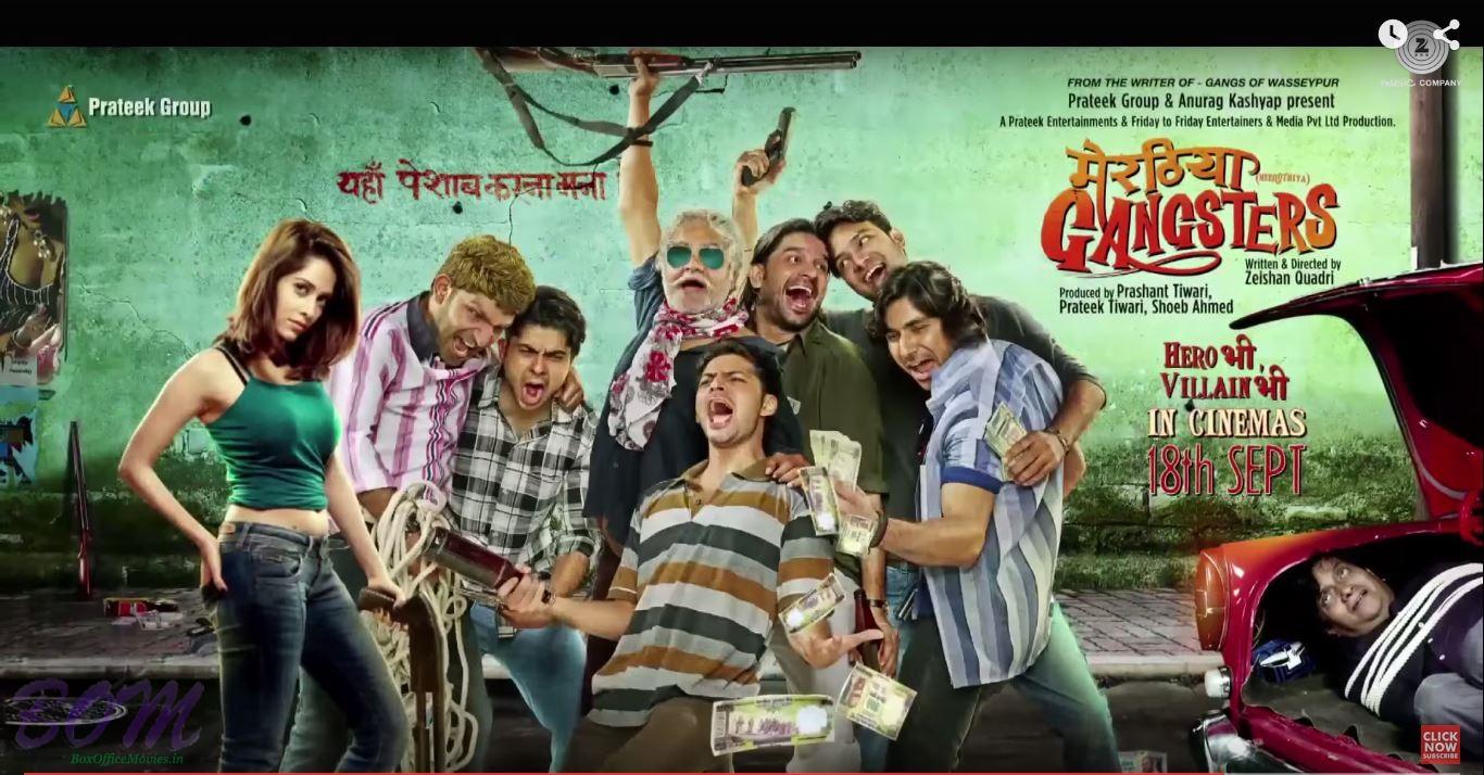 Meeruthiya Gangsters movie Poster