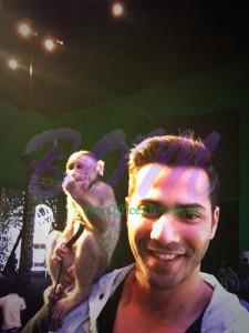 Varun Dhawan's Monkey friend