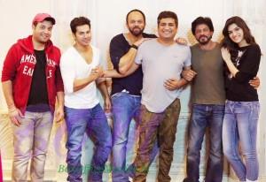 Mehul S Thakkar, Rohit Shetty and Dilwale team stars together