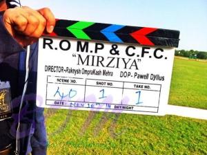 Mirzya movie clipper on day one shoot