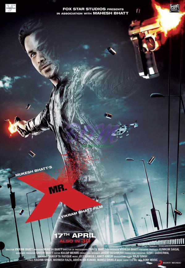 Mr. X First Look poster released on 17 March 2015