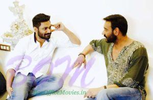 Music Director Mithoon in a discussion with Ajay Devgn for SHIVAAY
