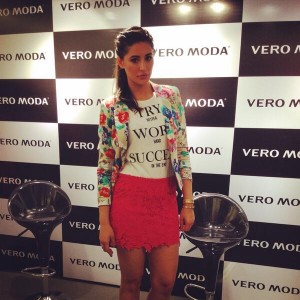 Nargis Fakhri At the launch of Vero Moda India in Delhi on 10 June 2014