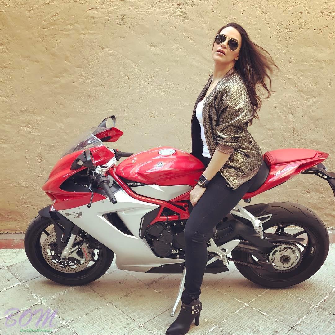 Neha Dhupia riding high in style