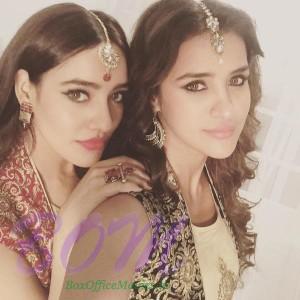 Neha Sharma beautiful picture with her sister Aisha Sharma
