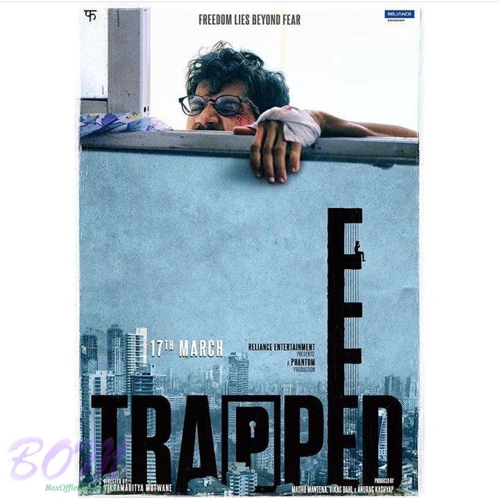 New Poster of Raj Kummar Rao starrer Trapped movie