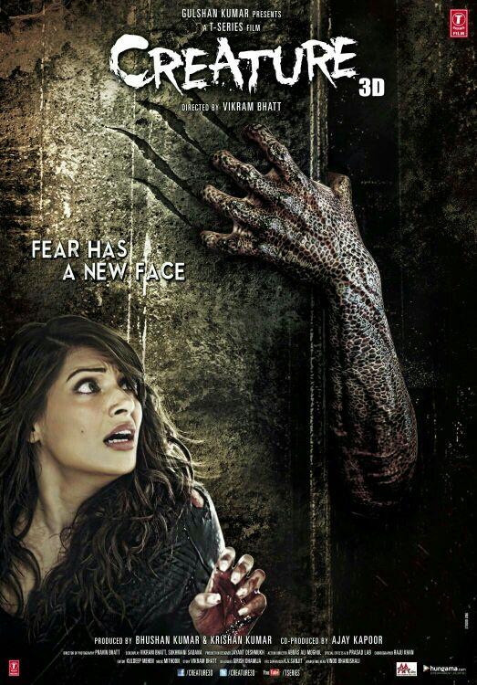 New Poster of creature 3D movie released on 12 August 2014