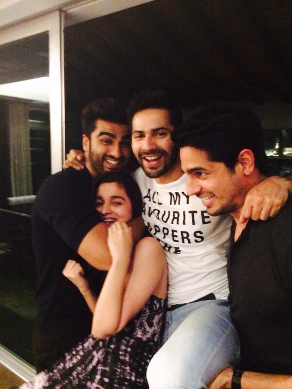 New close friends circle in Bollywood- Alia, Arjun, Varun and Siddharth Malhotra