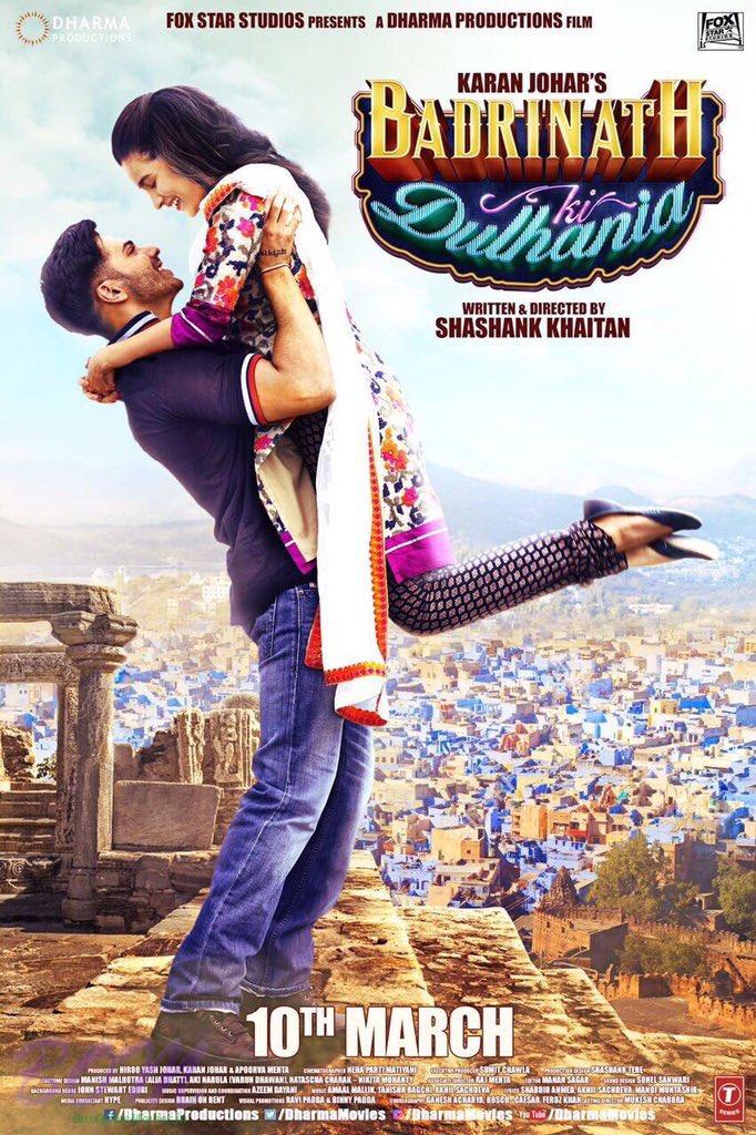 New mesmerizing poster of Badrinath Ki Dulhania