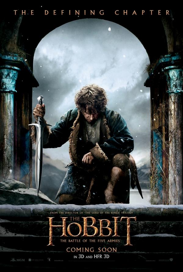 New postaer for The Hobbit -  The Battle of the Five Armies - releasing in December 2014 in India