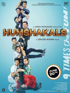 New poster of Poster of humshakals as on 5 june 2014