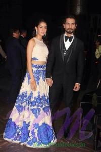 Newly wedded couple of bollywood Mira and Shahid Kapoor