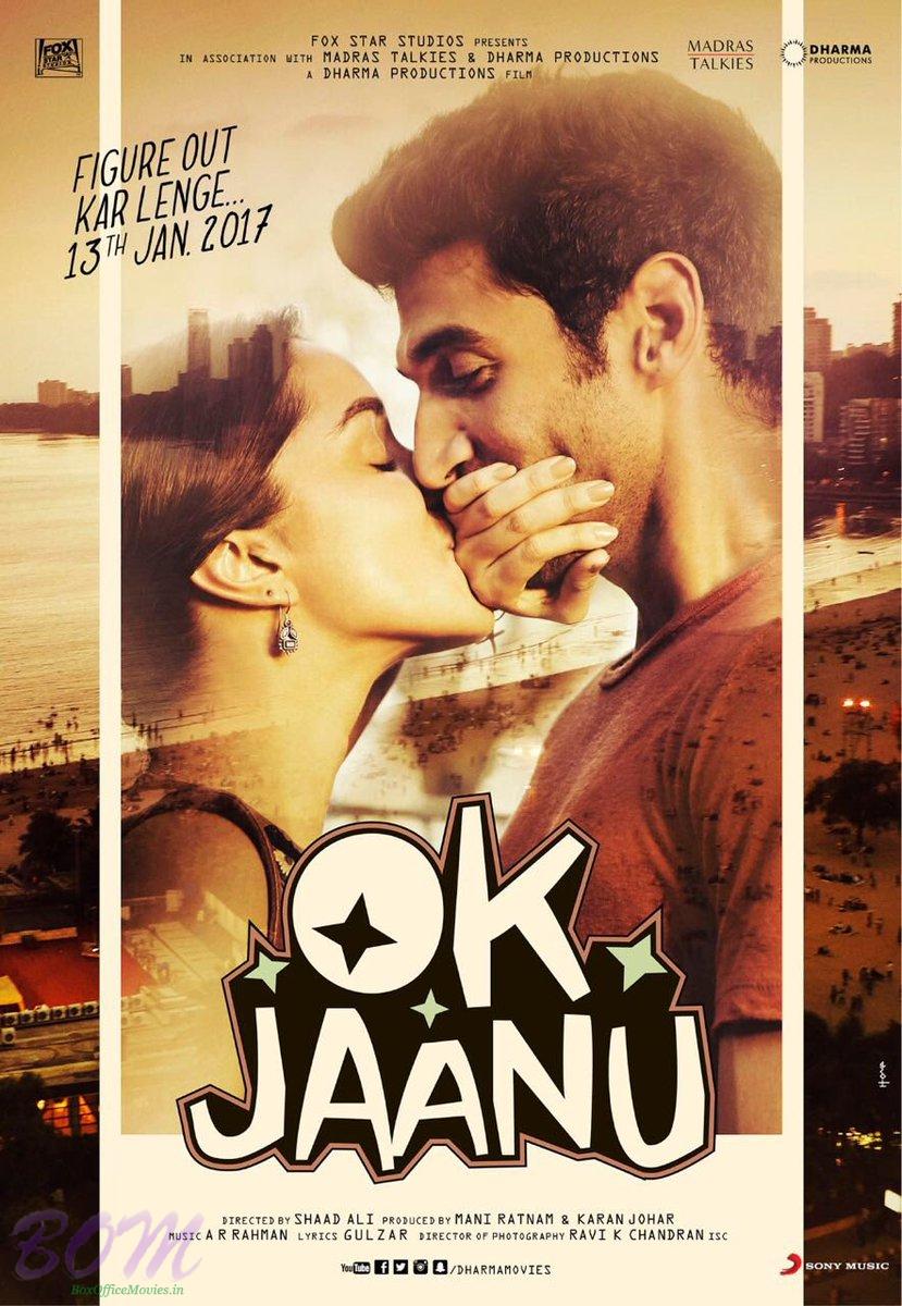 OK Jaanu first look poster as on 9 Dec 2016