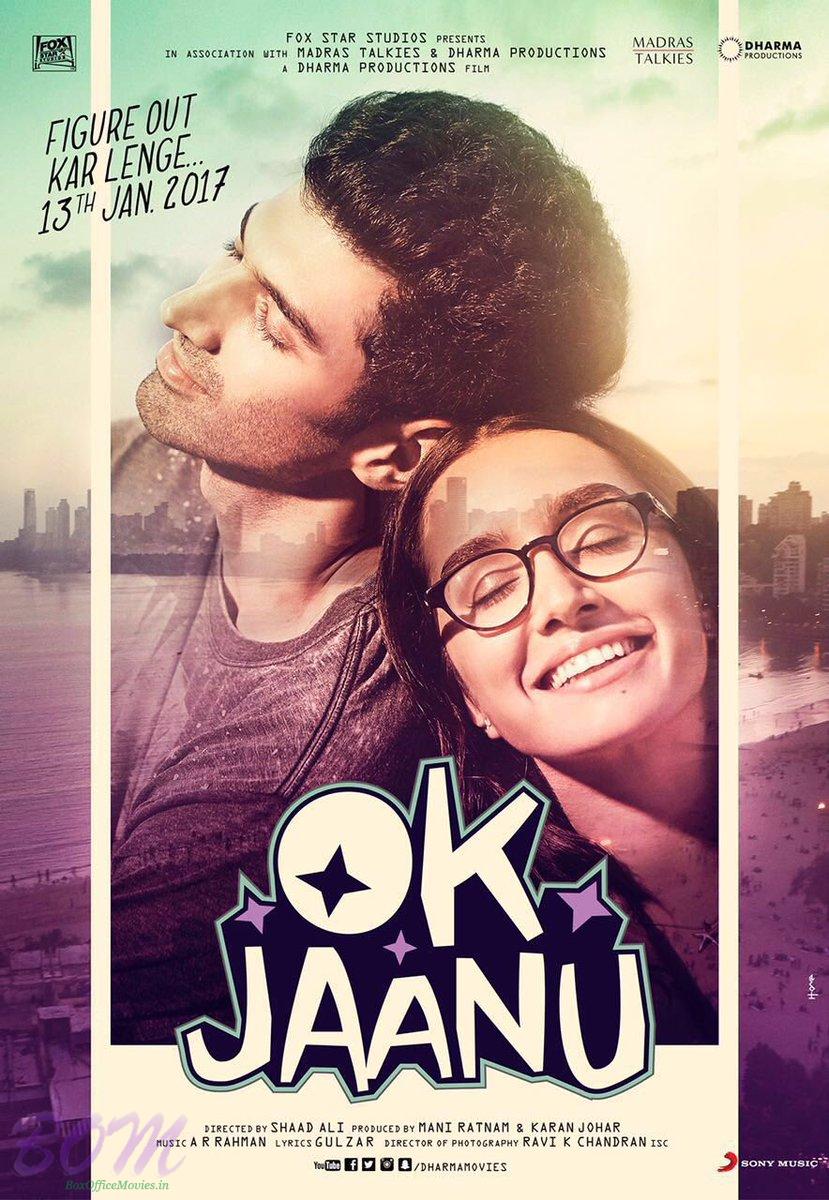 OK Jaanu movie new poster as on 10 Dec 2016