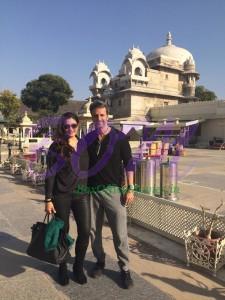 One awesome picture of Raveena Tandon with husband Anil Thadani