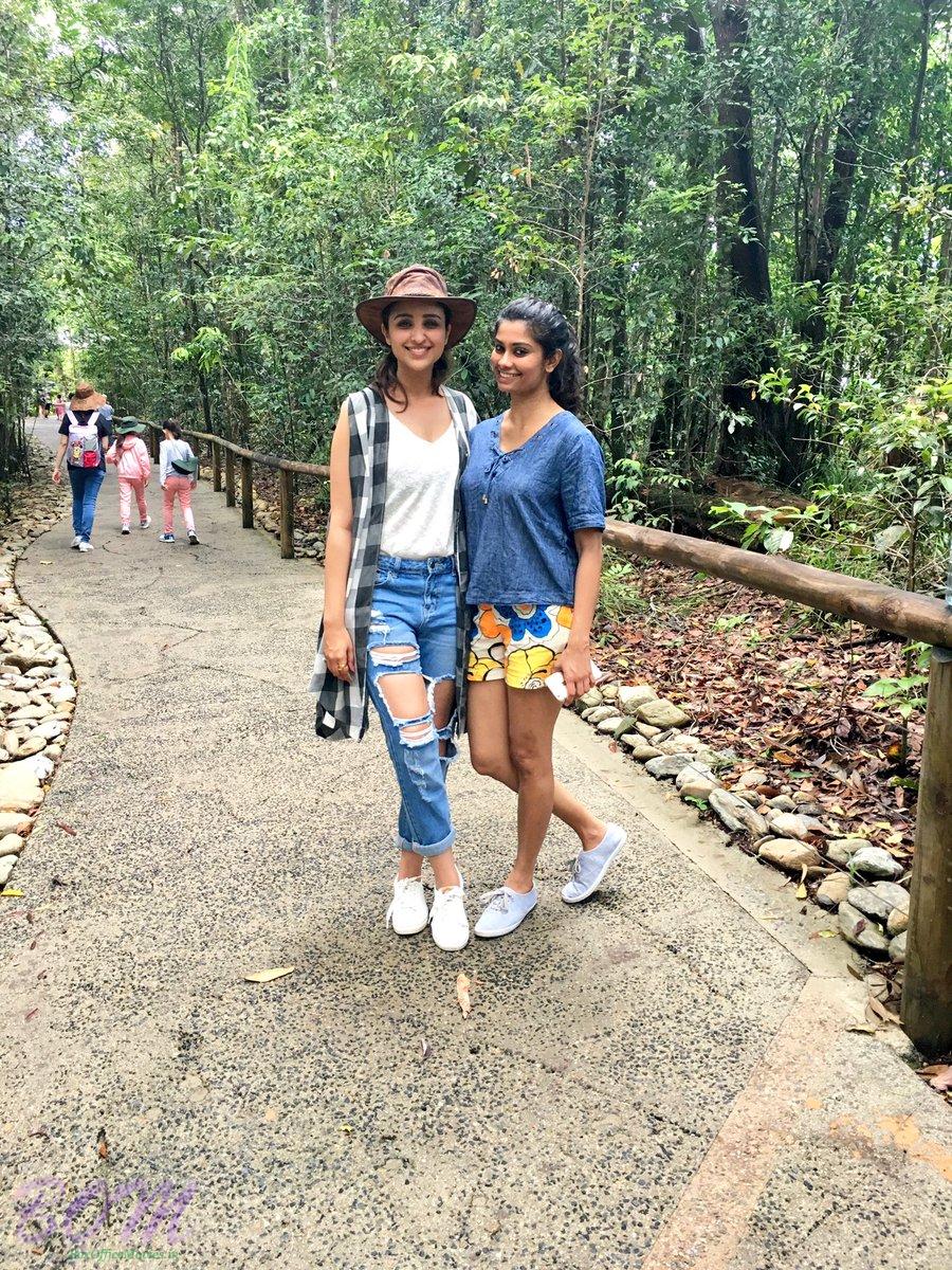 Parineeti Chopra enjoying rainforest in Queensland