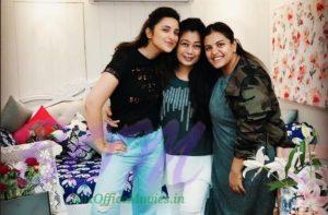 Parineeti Chorpa with bday girl Gohar Shaikh and Arti Nayar hair dresser
