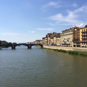 Picture by Farhan Akhtar The view down the Arno from Ponte Vecchio, Florence.. art, culture, food at it's Italian best.'