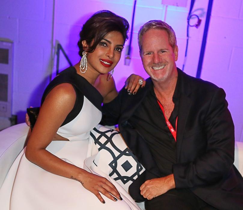 Picture of Jimmy Dobson with Priyanka Chopra