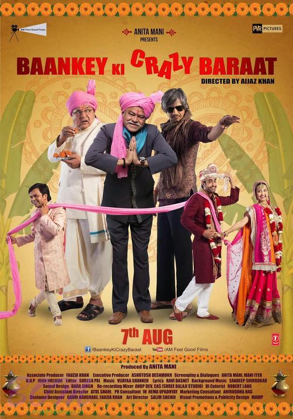 Poster of Baankey Ki Crazy Baraat movie