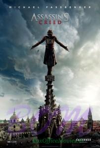 Poster of Hollywood movie Assassins Creed Movie, releasing in theaters on 21Dec16