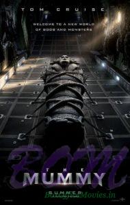 Poster of upcoming movie The Mummy starring Tom Cruise