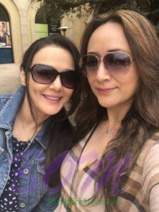 Preity G Zinta selfie with her cousin sister