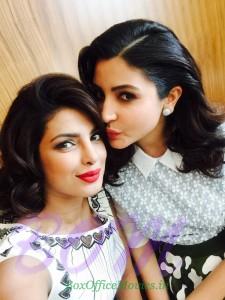 Priyanka Chopra selfie with Anushka Sharma