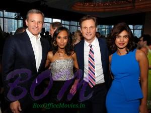 Priyanka with Disney CEO and others