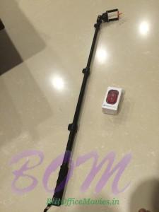 Punit Malhotra shared this new 'Selfie Stick'. Hook up your phone and get perfect selfies... Apparently it's the new thing.