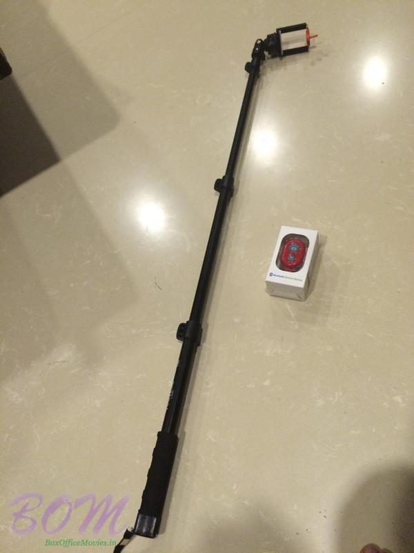 Punit Malhotra shared this new 'Selfie Stick'. Hook up your phone and get perfect selfies... Apparently it's the new thing.