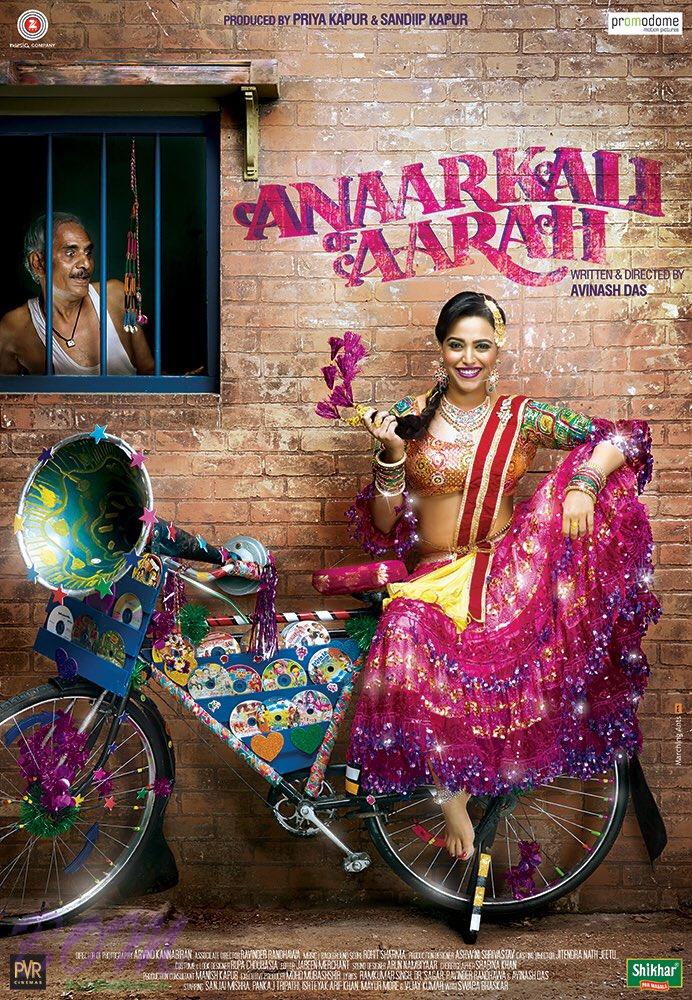 Quirky poster of Anaarkali Of Aarah Movie