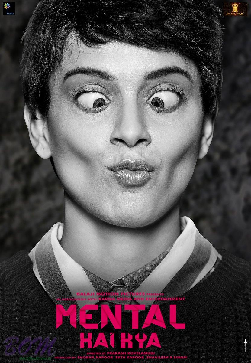 Quirky poster of Kangana Ranaut starrer Mental Hai Kya