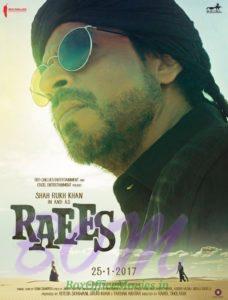 Raees Movie new poster as on 2nd Jan 2017