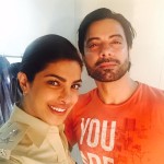 Rahul Bhat with Priyanka Chopra for Gangaajal2