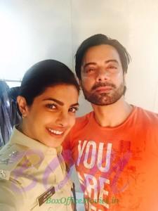 Rahul Bhat with Priyanka Chopra for Gangaajal2