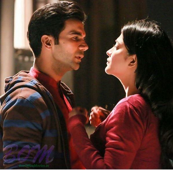 Rajkumar Rao and Shruti Haasan during a scene of Behen Hogi Teri