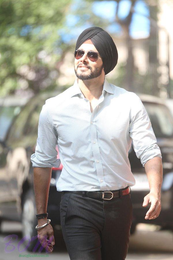 Rajniesh Duggall sardar look in an upcoming movie