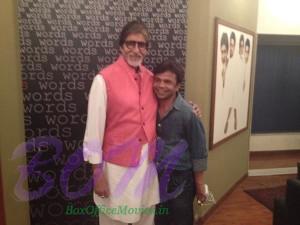 Rajpal Yadav latest picture with Amitabh Bachchan