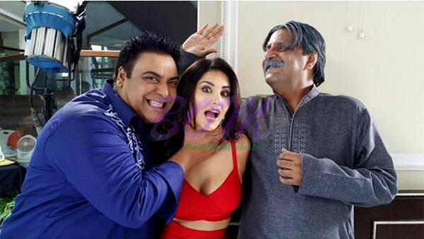Ram Kapoor goes crazy for Sunny Leone on the sets of Kuch Kuch Locha Hai Movie