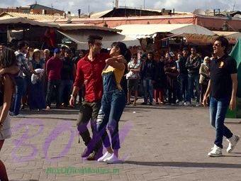 Ranbir Kapoor and Katrina Kaif during the Jagga Jasoos song shoot in Morocco 3