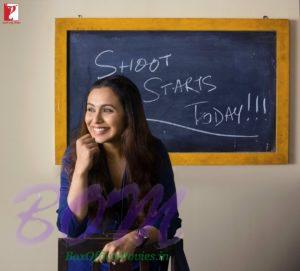 Rani Mukerji starts shooting for Yash Raj's next Hichki