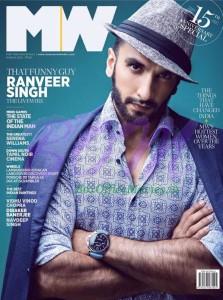 Ranveer Singh Cover Boy Man's World Magazine March 2015 Issue