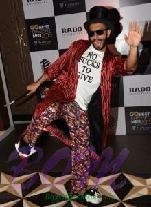 Ranveer Singh as Crazy Magician in GQ best dressed event