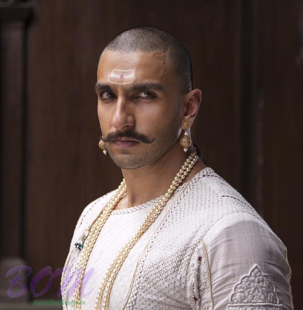 Ranveer Singh as Bajirao in Bajirao Mastani movie
