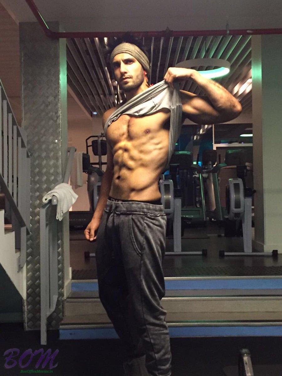 Ranveer Singh new body pic direct from gym