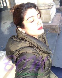 Raveena Tandon could not stop herself from taking this picture with natural light on her face.