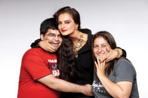 Rekha ji, Radha and Moi